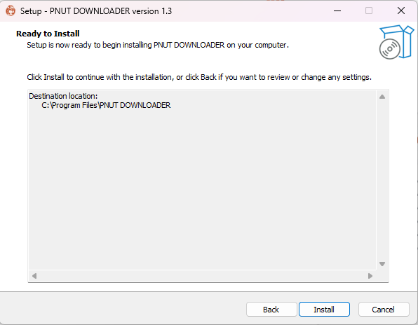 Verify and install PNUT